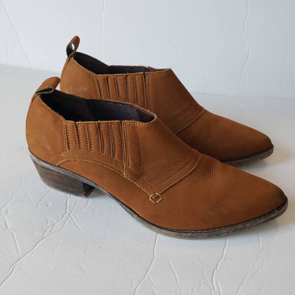 Steve Madden Auckland Western Style Leather Ankle Boots Size 7.5 - Picture 10 of 10